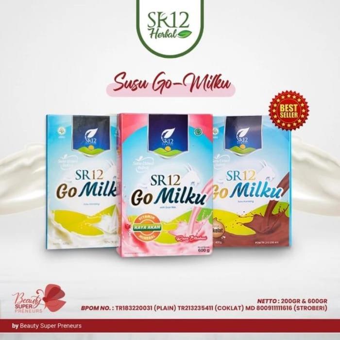 Gambar Go Milku SR12 Kambing Etawa Premium susu mbe Daun kelor Ikan gabus no gula memakai madu BPOM Halal Mui dari Azizul899 undefined Tokopedia