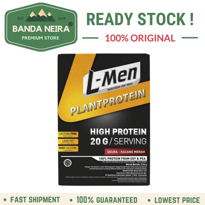Gambar L-Men LMen L Men Plant Vegan Protein BERMUTU - 6 SERVINGS, OGURA dari dilreina undefined Tokopedia