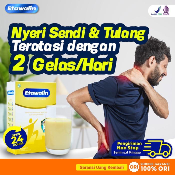 Gambar Etawalin – Susu Etawa Tingkatkan Kepadatan & Kesehatan Tulang Sendi Atasi Nyeri Sendi Susu Anti Asam Urat Rematik Reumatik Cocok Untuk Lansia dari TokoMgi undefined Tokopedia