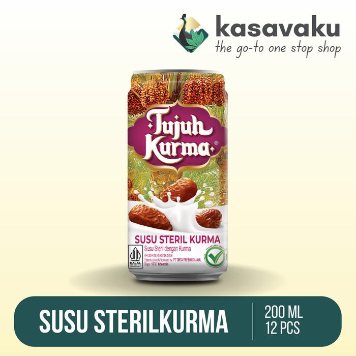 Gambar Susu Steril Tujuh Kurma 200 Ml (1Dus Isi 12 Kaleng) Terlaris dari Albism Carita undefined Tokopedia