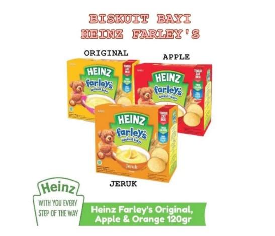 Gambar PURELIFE| Heinz Farleys Farley's Biskuit Heinz Farley Biskuit Bayi dari ecaaula1918 undefined Tokopedia