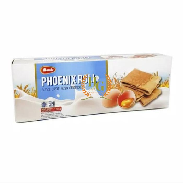 Gambar Monde Phoenix Roll Kukis Lipat Rasa Original 120 gram Nissin KUk dari Hyper Grosir undefined Tokopedia