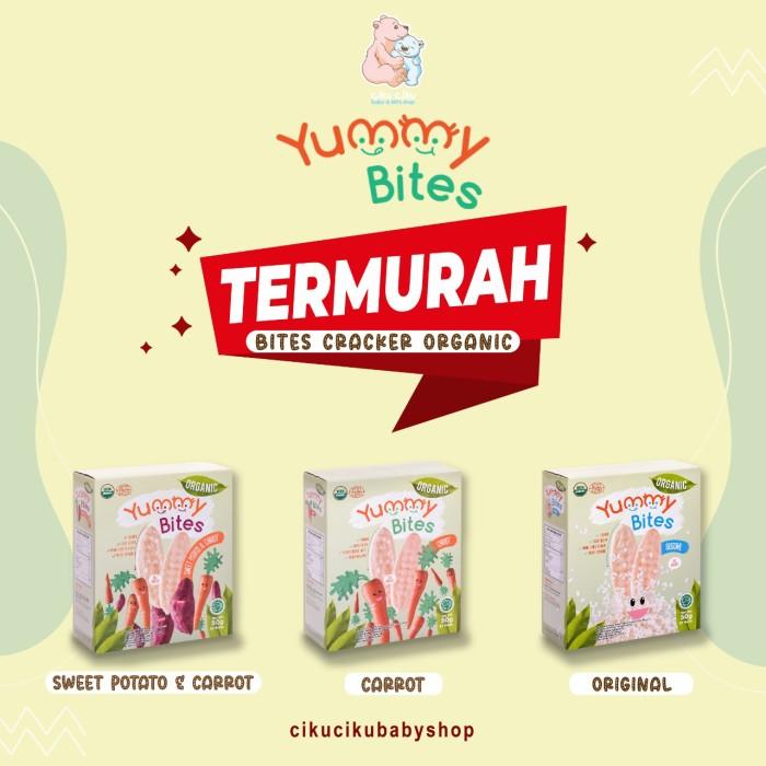 Gambar Come!! Yummy Bites Baby Rice Crackers / Rice Cracker Organik Snack Bayi dari SUKITRA GDETIUN85 undefined Tokopedia