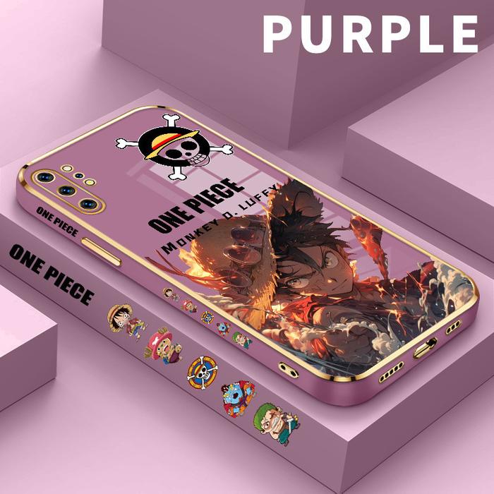 Gambar Glossy Case Untuk untuk Samsung Note 10 Plus Note 10 4G 5G Samsung Note 10 Lite Note 10 Pro Samsung Note10 + samaung Note10 Lite Casing HP Softcase  Lucu Phone  Soft  Anime Keren Raja Bajak Laut Luffy Kasing Aesthetic Silikon Glass kaca - Ungu, Samsung Note 10 Plus dari GiftsStoreID undefined Tokopedia