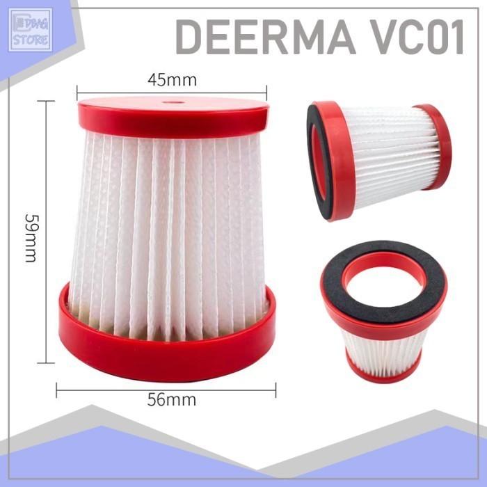 Jual Hepa Filter Deerma untuk pengganti DX700, DX115C, DX118C, VC01 ...