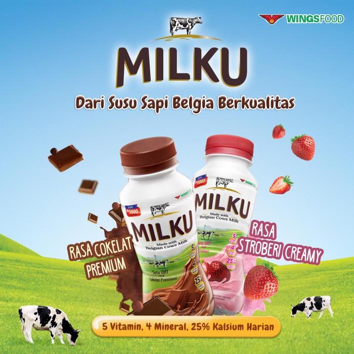 Gambar STAR| Milku Susu UHT Rasa Cokelat 200ml x 6 pcs dari putrokrishop undefined Tokopedia