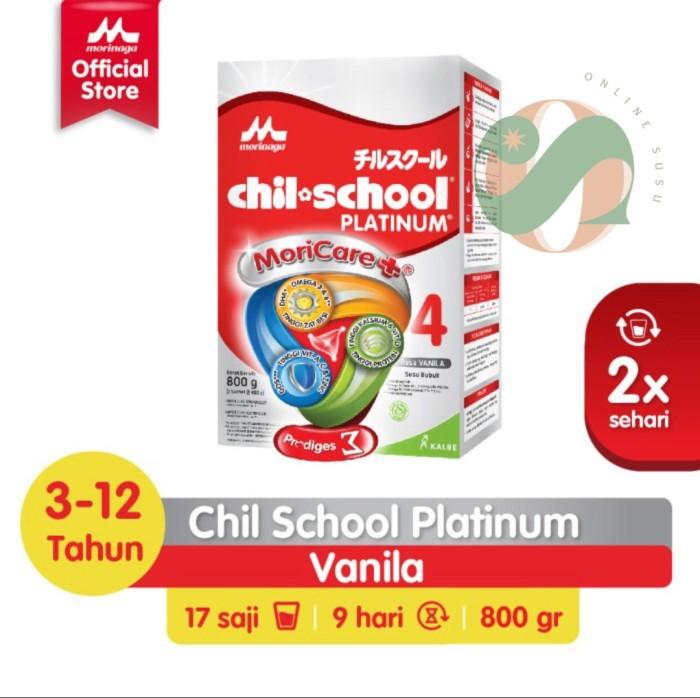 Gambar Morinaga - Chil School - Platinum - Vanilla - 800 G - Susu Pertumbuhan dari makanna undefined Tokopedia