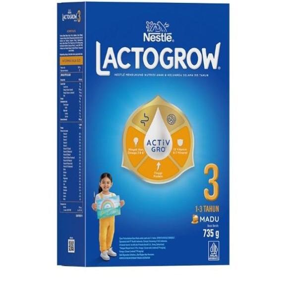 Gambar New Lactogrow 3 Madu 750 Gr dari machiatetix undefined Tokopedia