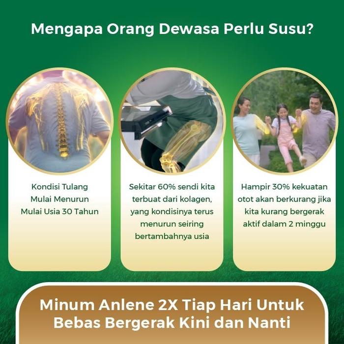 Gambar Fresh Stok Anlene Gold 5X Susu Bubuk Dewasa Original 850G - Tulang & Sendi Original dari queez undefined Tokopedia