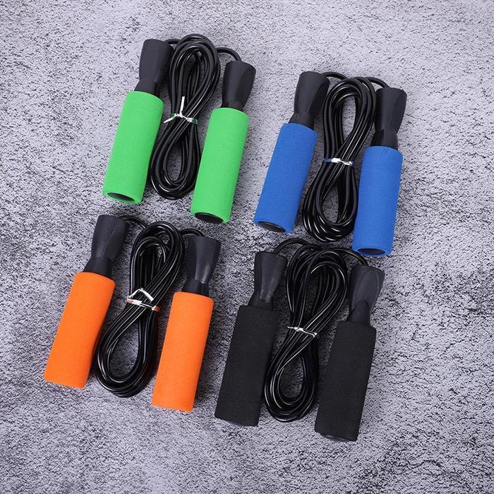Gambar POTENCE SKIPPING SPEED ROPE LOMPAT TALI JUMP ROPE / TALI SKIPPING OLAHRAGA - hitam dari POTENCE INDONESIA undefined Tokopedia