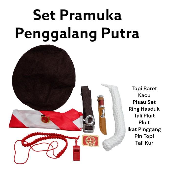 Gambar Paket Satu 1 Set Perlengkapan Pramuka Lengkap SD SMP Penggalang Putra Putri - Set Putra dari Mega Store Express undefined Tokopedia