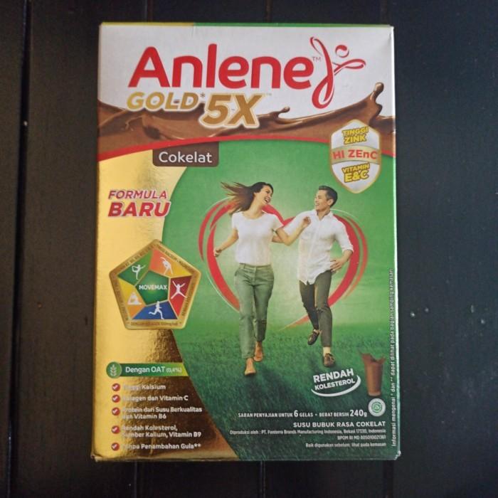 Gambar SUPERRR| Anlene Gold 5X Susu Bubuk Dewasa Cokelat 240g - Nutrisi Tinggi Kalsium Untuk Tulang, Sendi, dan Otot dari STOREROYAN8281 undefined Tokopedia