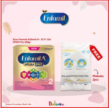 Gambar New Usu Formula Enfamil A+ S2 6-12M Mfgm Pro 400Gr dari machiatetix undefined Tokopedia