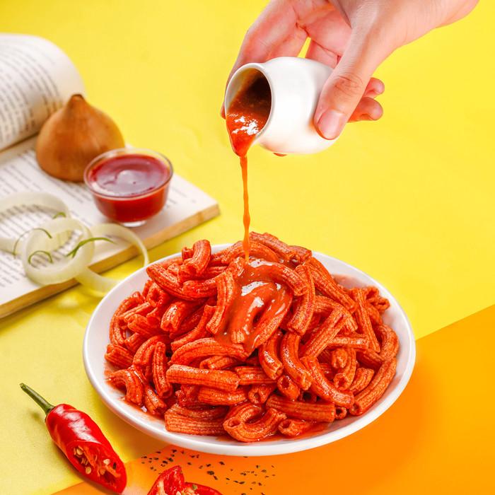 Gambar SUG3H. Wonhae Topokki Snack Sweet & Spicy by Mujigae dari JAGRET BADEYY521 undefined Tokopedia