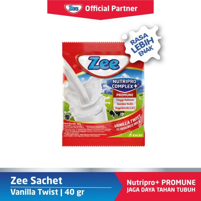 Gambar Sukses36- Zee Vanila Twist Sachet 10x40g dari esih shop72 undefined Tokopedia