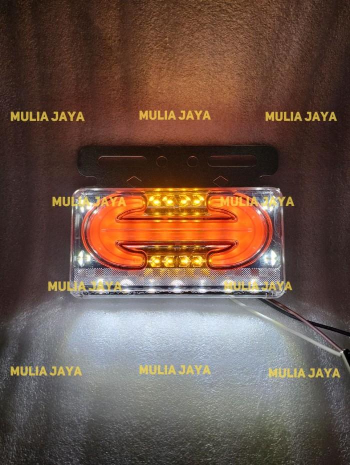 Gambar Lampu Bak Truk LED Sein Running 24 Volt Terbaru - Merah dari Sumarni Yupdesilas undefined Tokopedia