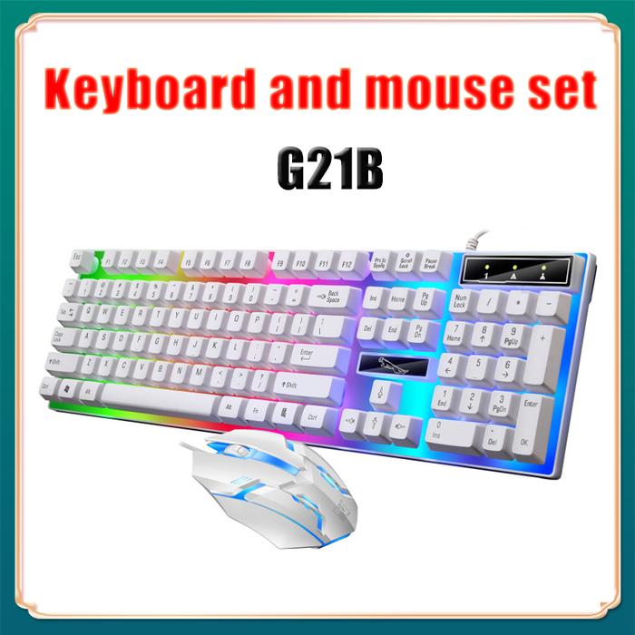 Gambar Bonkyo Paket Keyboard hp dan Mouse Combo RGB Keyboard pc LED usb untuk Laptop eksternal keyboard Gaming full set accessories komputer set dari DUDA rudet undefined Tokopedia