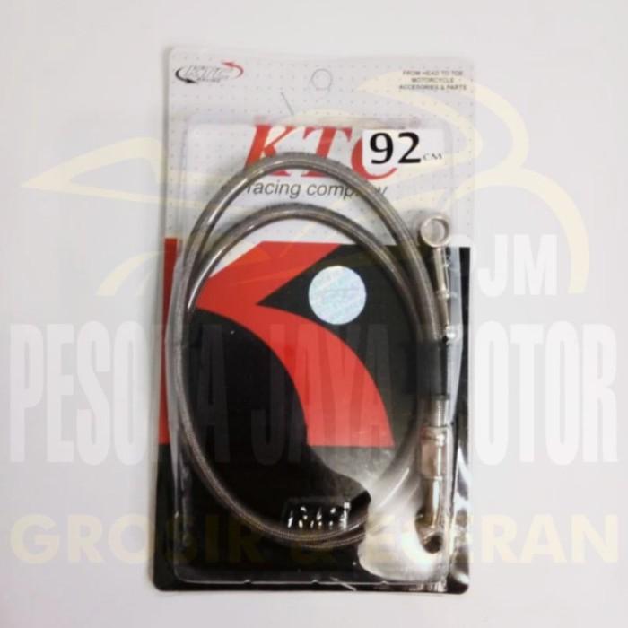 Gambar Selang Rem Ktc Original Ready Ukuran Depan & Belakang Universal - Silver, 92cm dari Dioh Tridsazilas undefined Tokopedia