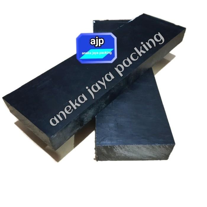 Gambar pom sheet tebal 10mm polyacetal hard nylon lembaran - Hitam, 10x150x205mm dari juliantonostore undefined Tokopedia