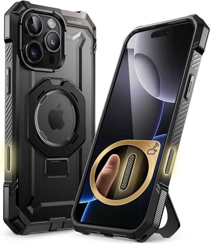 Gambar Case iPhone 16 Pro Max 16 Pro Supcase Unicorn Beetle UB Grip Stand MagSafe Camera Control Button - Black, iPhone 16 dari Primary Cares Official undefined Tokopedia