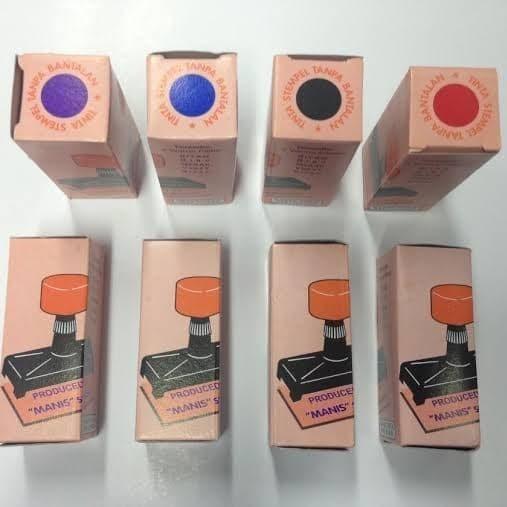 Gambar Tinta Stempel Otomatis Flash Manis - Biru dari mr12.office undefined Tokopedia