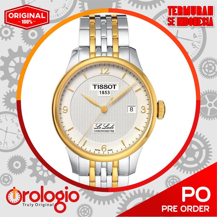 Jual Jam Tangan Tissot Mens Le Locle COSC 316L Stainless Steel