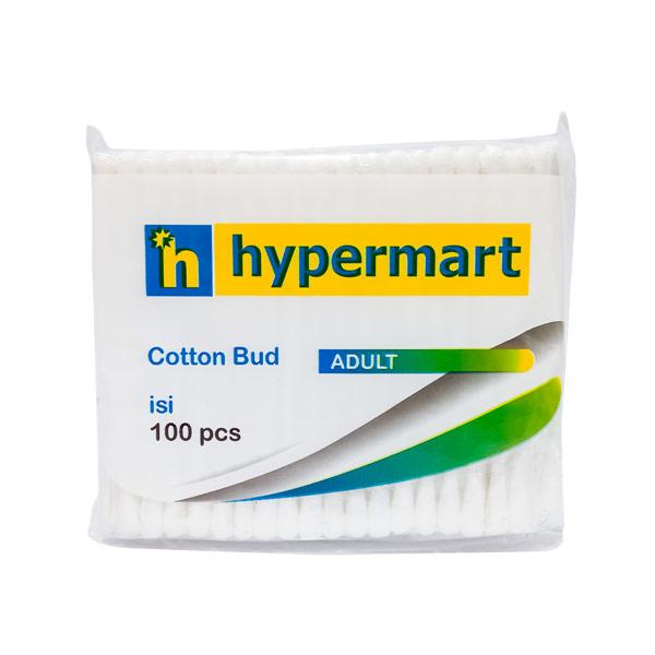 Gambar HPM VALUE PLUS ADULT COTTON BUDS 100 PCS dari Hypermart Depok undefined Tokopedia