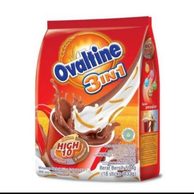 Gambar BESTONE| OVALTINE 3 IN 1 33gr / OVALTINE / SUSU OVALTINE / OVALTINE SACHET dari KHOTIFAH6581 undefined Tokopedia