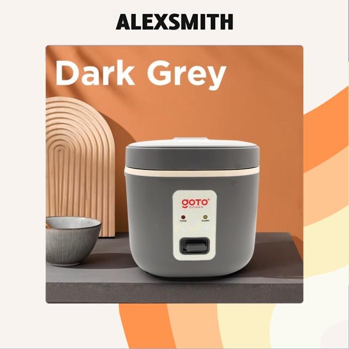 Gambar Goto Gohan Rice Cooker Penanak Nasi Magic Com Low Watt Anti Lengket 1L - DARK GREY dari alexsmith undefined Tokopedia