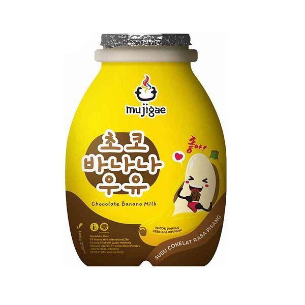 Gambar MUJIGAE BANANA MILK CHOCOLATE 250ML dari Hypermart Ciledug undefined Tokopedia
