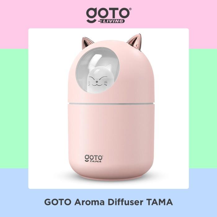 Gambar Goto Tama Diffuser Aroma Terapi Humidifier Essential Oil Pelembab - Merah Muda dari Goto.Indonesia undefined Tokopedia