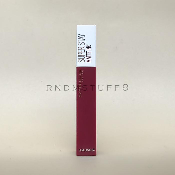 Gambar MAYBELLINE SUPERSTAY MATTE INK LIQUID MATTE LIPSTICK MAKE UP 210 VERSATILE | 225 DELICATE | SEDUCTRESS | RULER | INITIATOR | GRITTY - 80 Ruler dari tokoapaja987 undefined Tokopedia