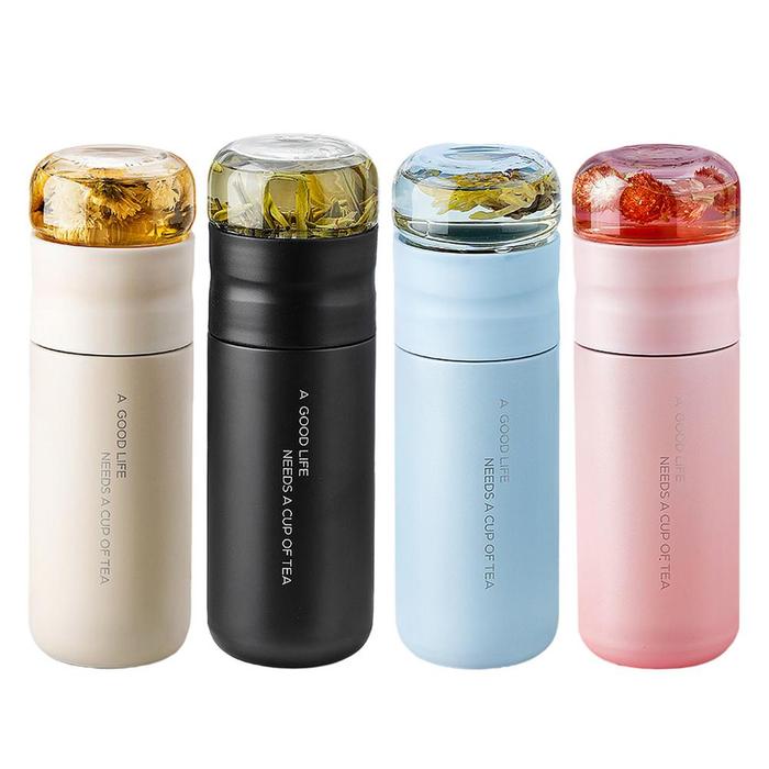 Jual Tea Separation Thermo Bottle 316 Stainless Steel Thermos Cup