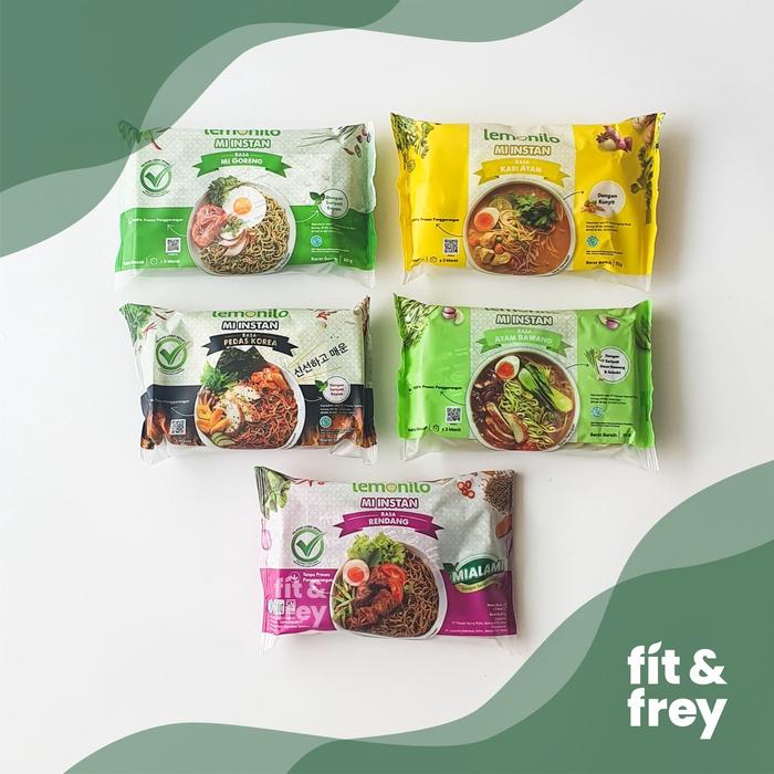 Gambar Rasa Mie Goreng Lemonilo Mie Instan Sehat Alami - Goreng / Kuah dari jual cilor undefined Tokopedia