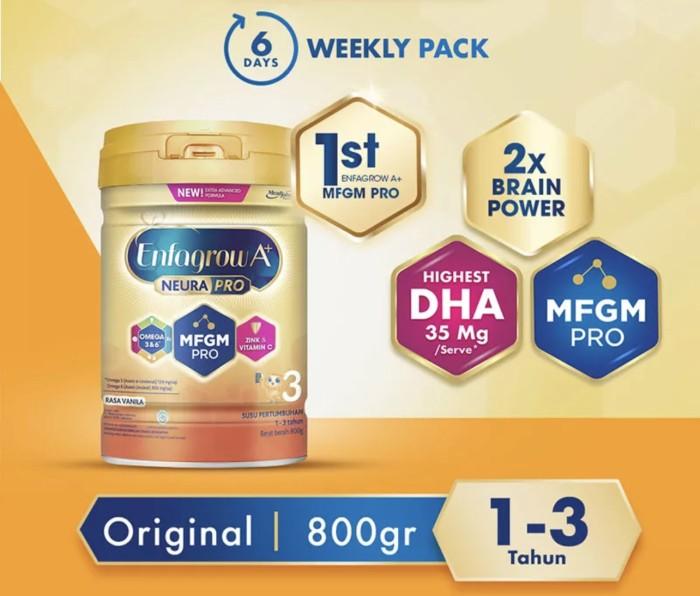 Gambar Enfagrow a+ 3 Rasa Original 800gr dari Konsel undefined Tokopedia