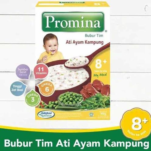 Gambar Promina BTI bubur tim box bayi 8m+ bubur instan 100gr MPASI bayi - ati ayam kampung dari Myso Baby undefined Tokopedia