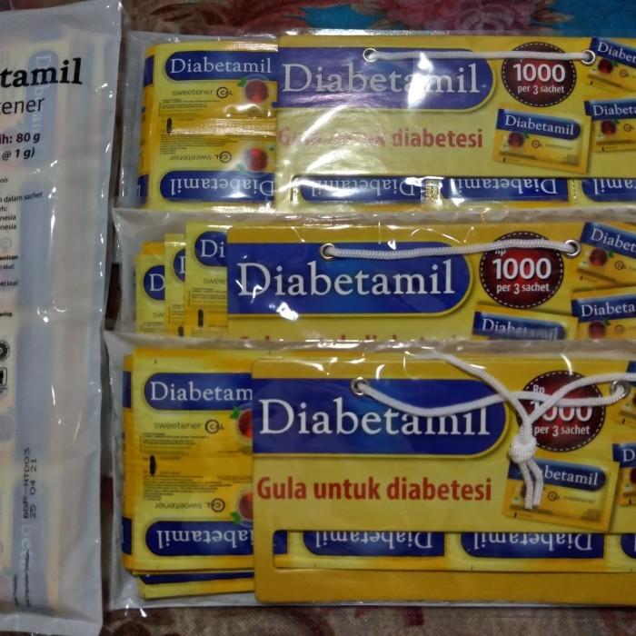 Gambar GLORY| diabetamil sweetener/gula diabet 80 sachet dari TOTOHPARMITA5758 undefined Tokopedia