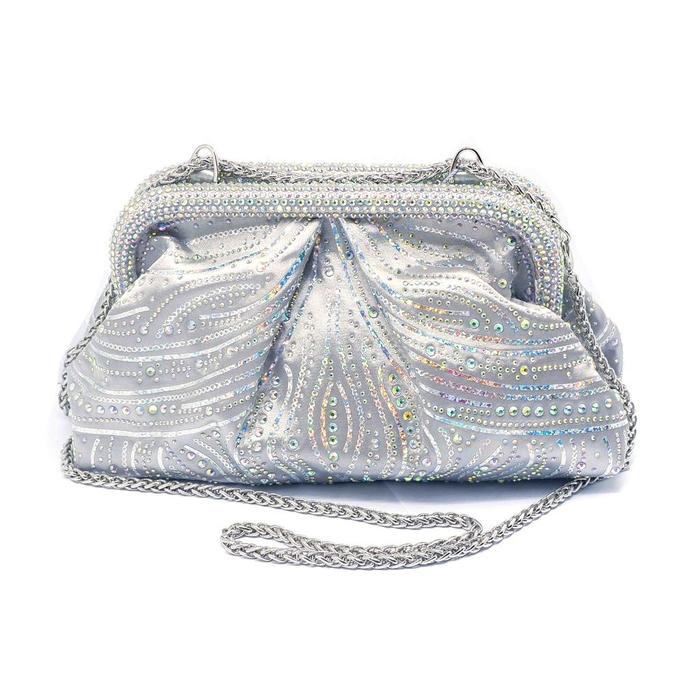 Gambar LENIASTOREID 705 TAS PESTA WANITA / TAS KONDANGAN / CLUTCH IMPORT DOMPET HANDBAG SELEMPANG SLINGBAG SHOULDER BAG PARTY JINJING PENGANTIN PERNIKAHAN WEDDING WISUDA CEWEK CANTIK KULIT GROSIR MEWAH PREMIUM BRANDED FASHION KEKINIAN TERBARU MURAH ELEGAN - SILVER dari Leniastore.id undefined Tokopedia