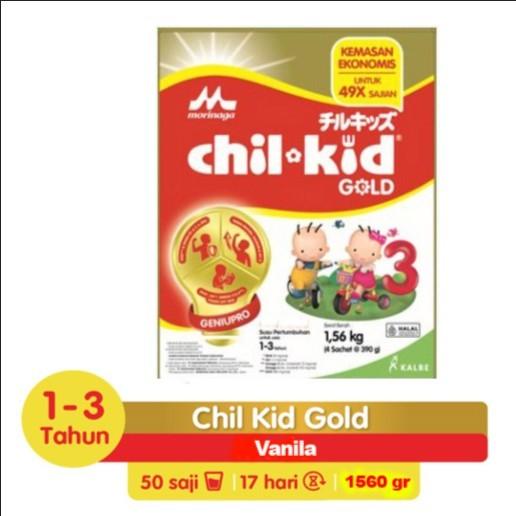 Gambar Chilkid Gold / Chil Kid Reguler 1600Gr Vanilla-Madu / Susu Anak 1-3Thn dari Konsel undefined Tokopedia