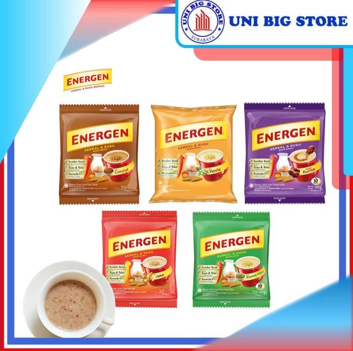 Gambar NEWFLASH| Energen Cereal Sereal Susu Vanila Jahe Coklat Kurma Kacang Hijau dari TOKOJUJUN35 undefined Tokopedia