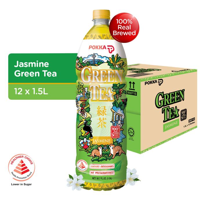 Gambar Brand Pokka Jasmine 12 X 1.5L Case dari Heart Aflow undefined Tokopedia