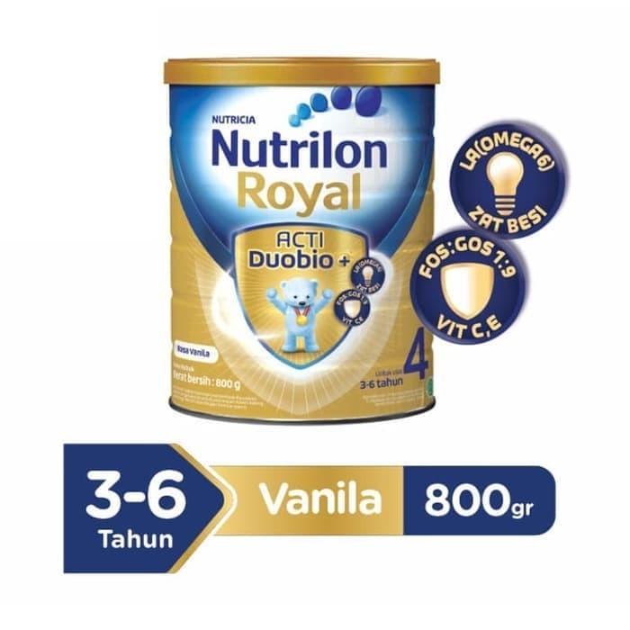Gambar Bebas Ongkir! Nutrilon Royal 4 Rasa Vanila 800 Gr Usia 3-6 Tahun dari setia harmoni undefined Tokopedia