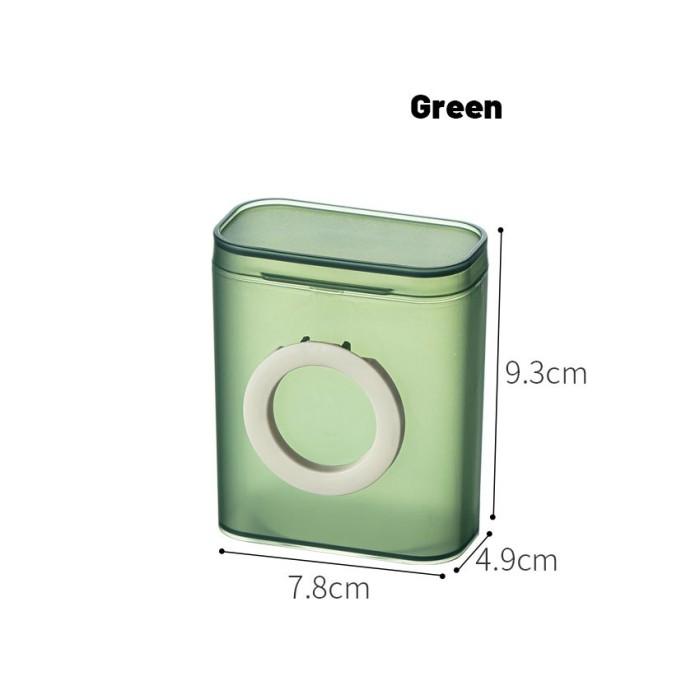 Gambar Kotak Penyimpanan Kabel Data Charger Earphone Dengan Phone Stand HP Portable Travel Mini Cable Storage Case Box - A-Hijau dari Soya Global undefined Tokopedia