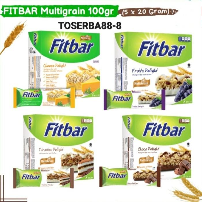 Gambar twr_  Fitbar Multigrain Fruits 5x22gr - Fruit Delight dari gelar sembako jaya undefined Tokopedia
