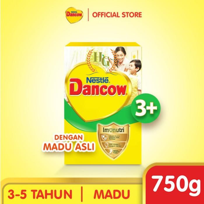 Gambar Nestlé DANCOW 3+ Susu Madu Box 800g Susu Anak 3-5 Tahun Box 750g Rasa Madu dari Hyper Grosir undefined Tokopedia