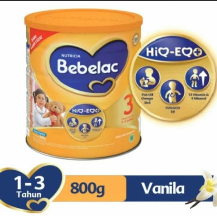 Gambar Terbaru! Bebelac 3 Vanila, Madu 800 Gram/Susu Nutrisi Bayi Usia 1-3 Tahun dari setia harmoni undefined Tokopedia