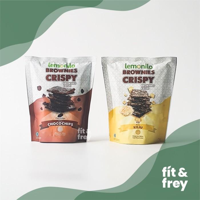 Gambar EXCOTIC| LEMONILO Brownies Crispy 40g - Chocochips Keju - Cemilan Diet Sehat dari HOTMARIA252627 undefined Tokopedia