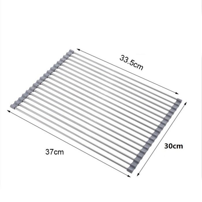 Gambar 30CM Pengering Peniris Tirisan Piring Buah Wastafel Penyaring Cucian Rak Cuci Piring - 37*30CM dari HandyMALL-01 undefined Tokopedia