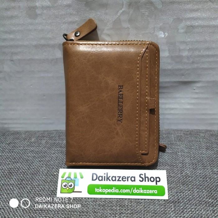 Gambar Dompet Pria Resleting Vertical & Horizontal - Baellerry - Coklat Vertical dari Daikazera Shop undefined Tokopedia
