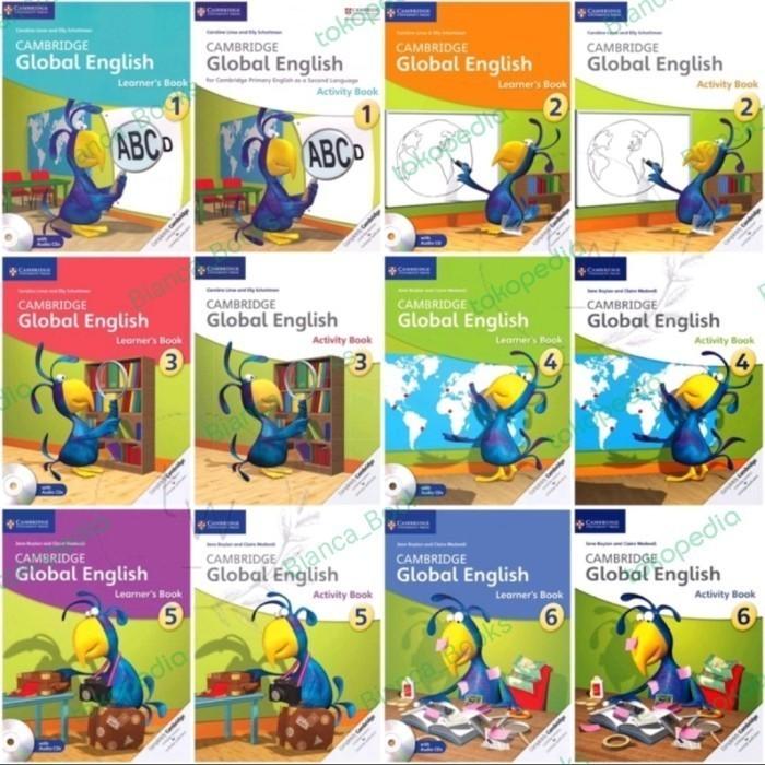 Jual Cambridge Global English 1 2 3 4 5 6 Learner’s Book / Activity ...